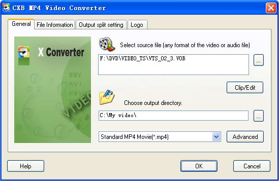 CXB MP4 Video Converter