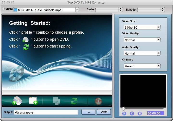 TOP  DVD To MP4 Converter for Mac