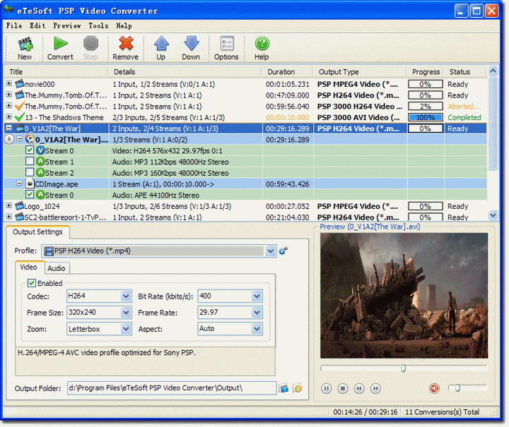 eTeSoft PSP Video Converter