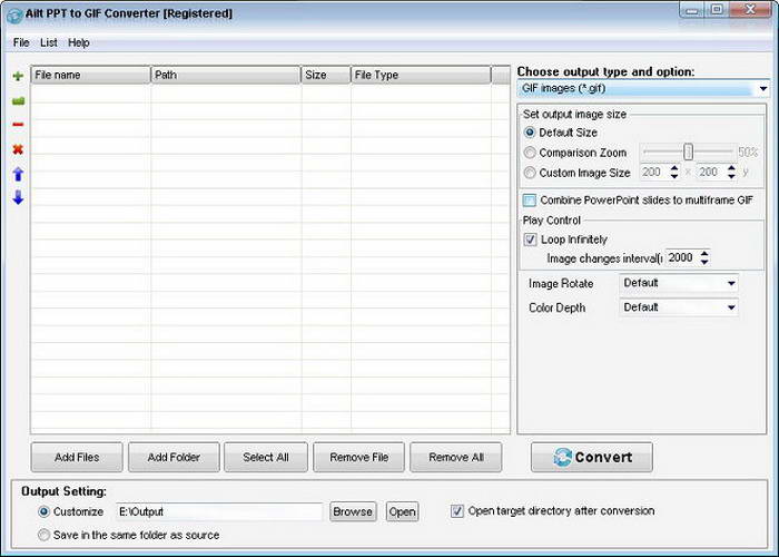 Ailt PPT to GIF Converter