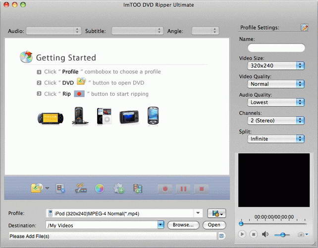 ImTOO DVD Ripper for Mac