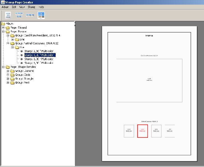 Stamp Page Creator