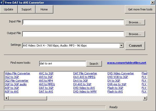 Free DAT to AVI Converter