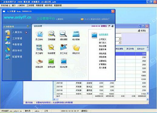 Onlyit.cn人力资源管理软件