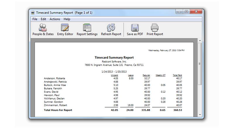 Virtual TimeClock Pro