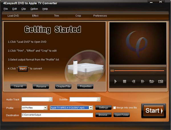 4Easysoft DVD to Apple TV Converter