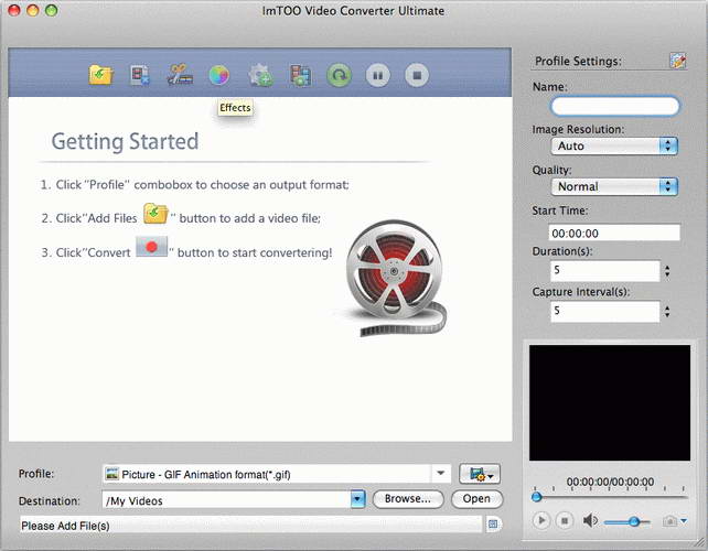 ImTOO Video Converter for Mac