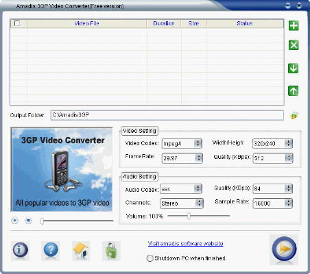 Kingdia 3GP Video Converter