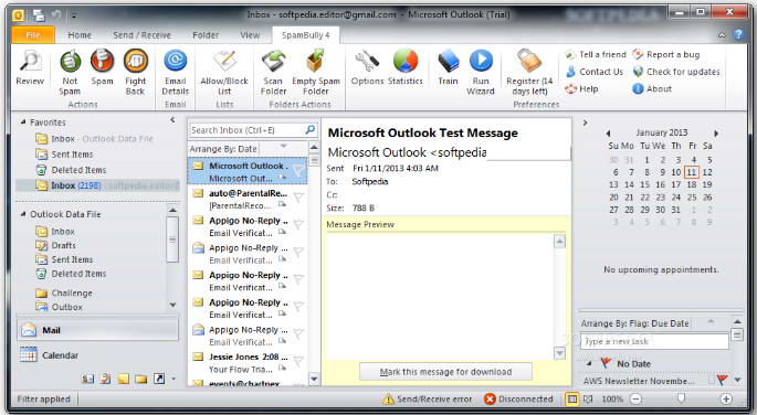 SpamBully for Outlook Express