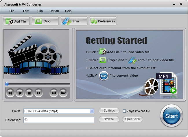 Aiprosoft MP4 Converter