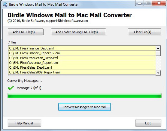 Convert Windows Live Mail to Mac Mail