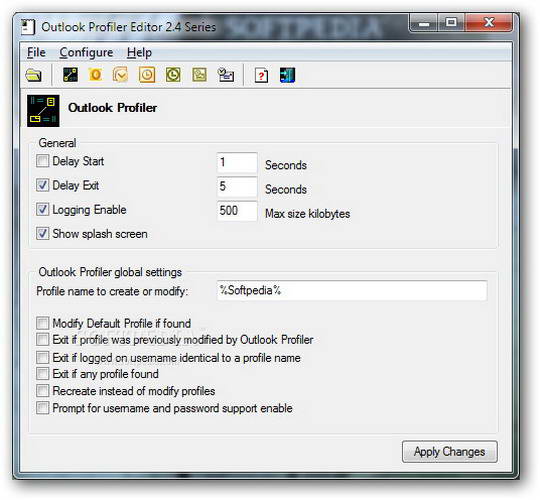 Outlook Profiler