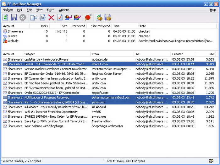 EF Mailbox Manager x64