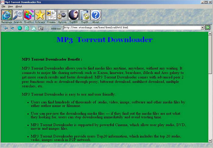 MP3 Torrent Downloader