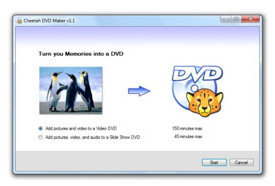 Cheetah DVD Maker