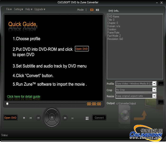 Cucusoft DVD to Zune Converter