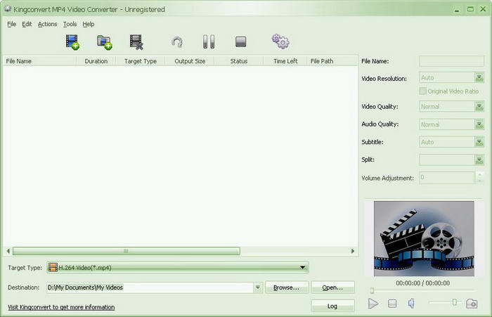 KingConvert MP4 Video Converter