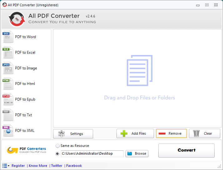 All PDF Converter 全能PDF转换器