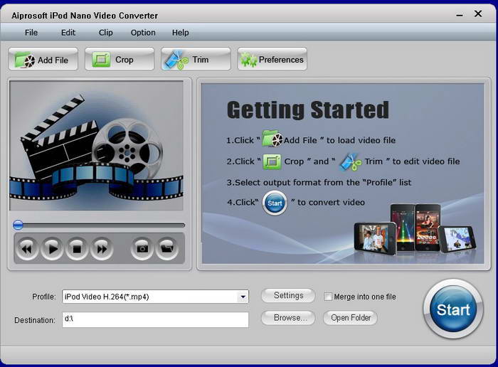 Aiprosoft iPod Nano Video Converter