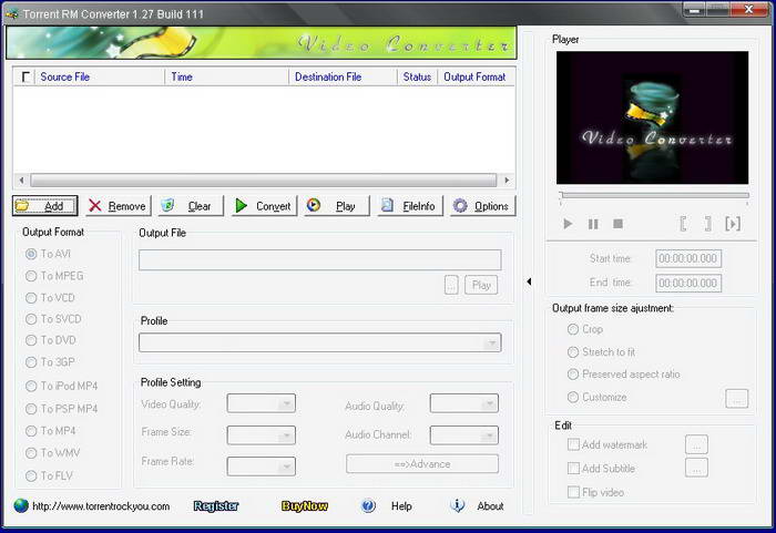 Torrent RM Converter