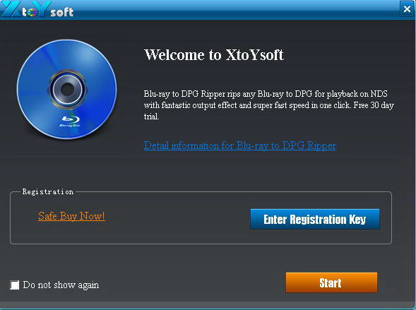 XtoYsoft Blu-ray to DPG Ripper