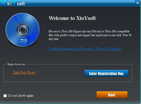 XtoYsoft Blu-ray to Xbox 360 Ripper