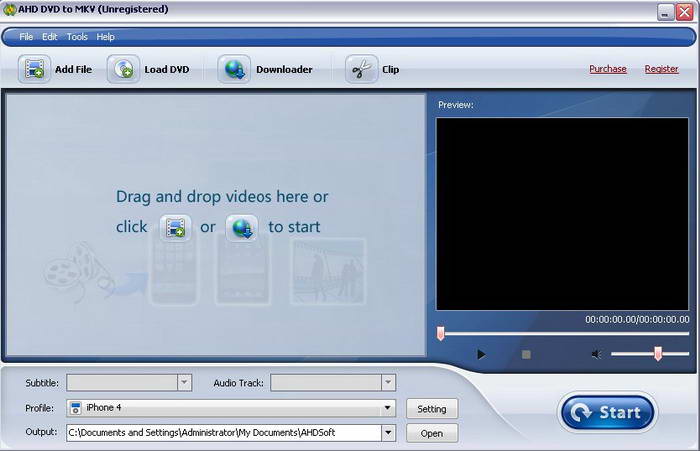 AHD DVD to MKV Converter