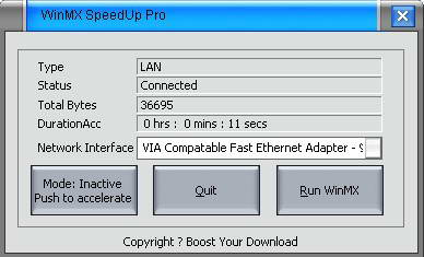 WinMx SpeedUp Pro