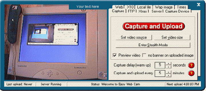 Easy Web Cam