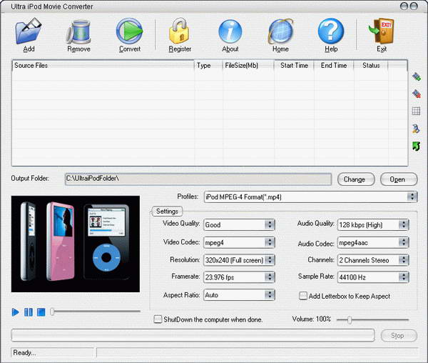 Ultra iPod Movie Converter