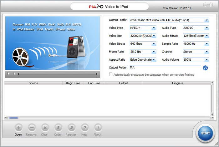 Plato Video To iPod Converter