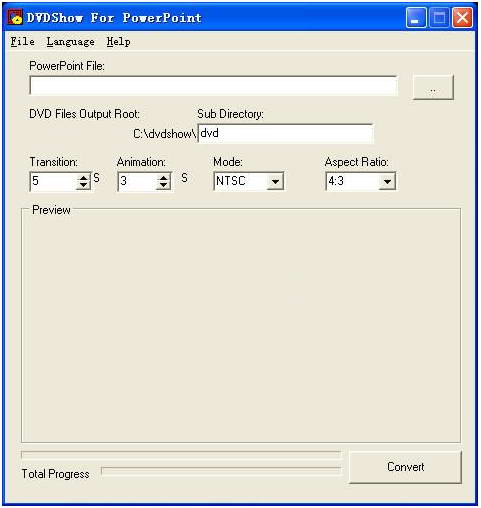 DVDShow For PowerPoint