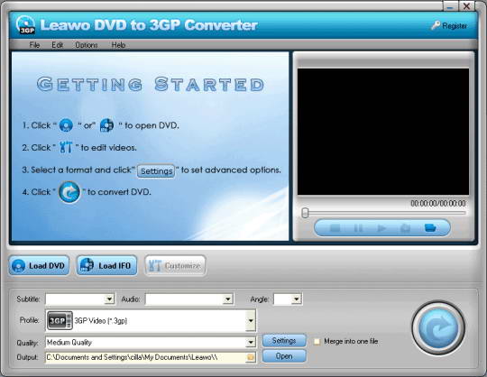 Leawo 3GP Converter