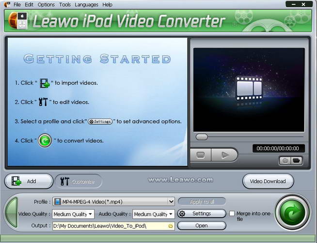 Leawo iPod Converter