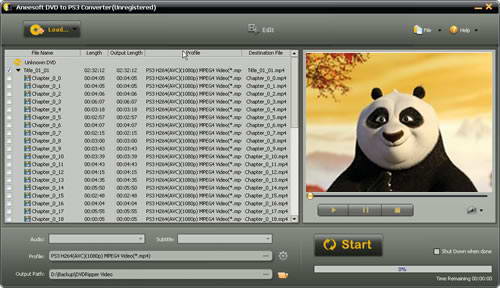 Aneesoft DVD to PS3 Converter