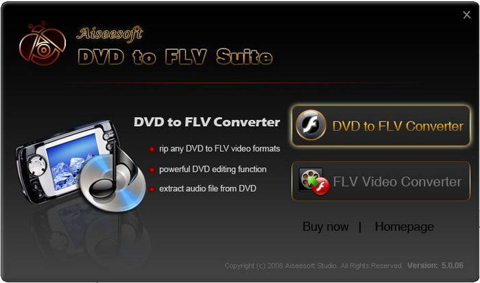 Aiseesoft DVD to FLV Suite