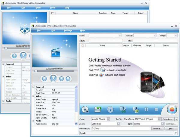 Joboshare DVD to BlackBerry Bundle