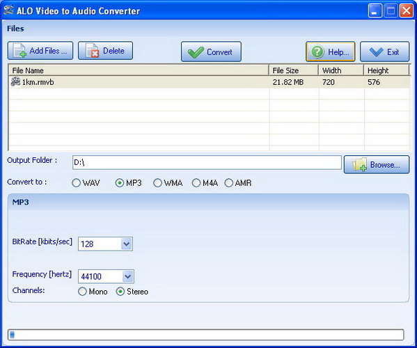 ALO Video to Audio Converter