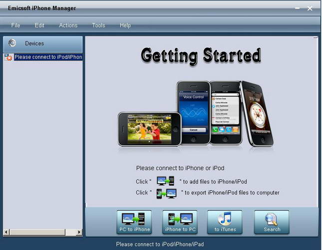 Emicsoft iPhone Manager