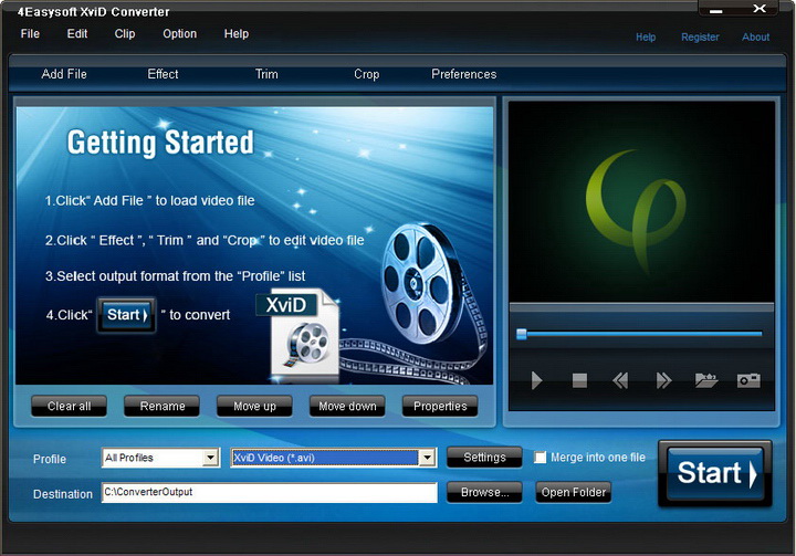 4Easysoft XviD Converter