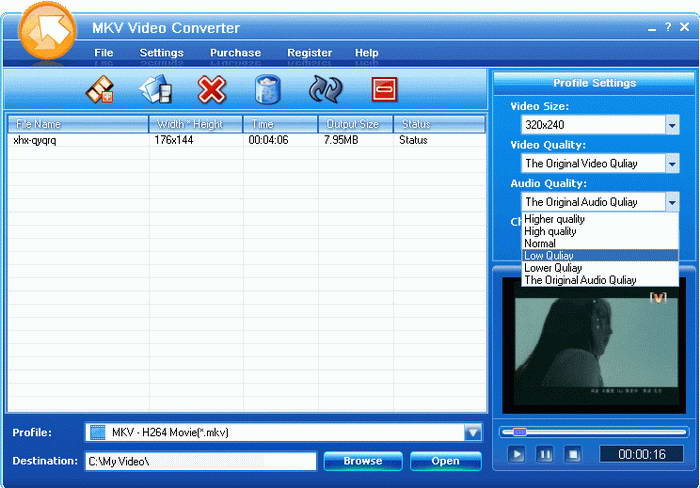 Eztoo MKV Video Converter