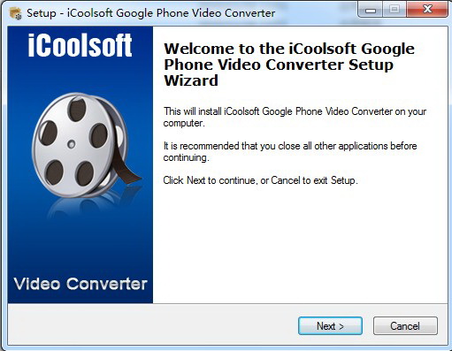 icoolsoft Google Phone Video Converter