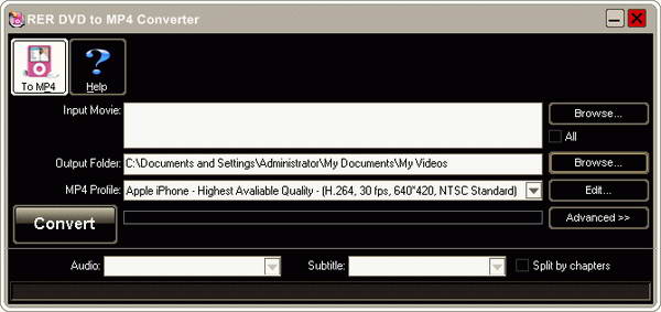 RER DVD to MP4 Converter