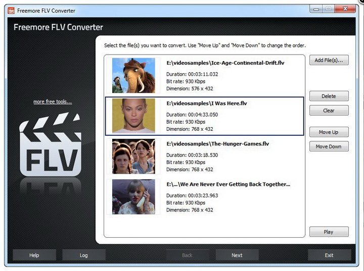 Freemore FLV Converter