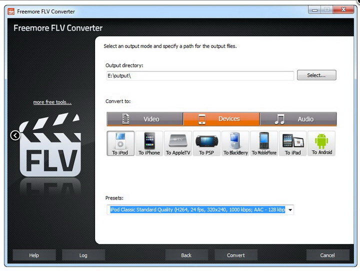 Freemore FLV Converter