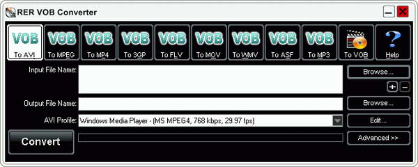 RER VOB Converter