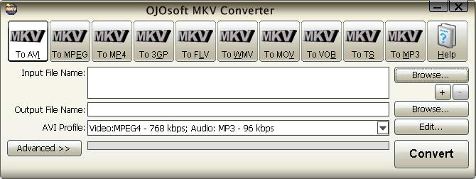 OJOsoft MKV Converter