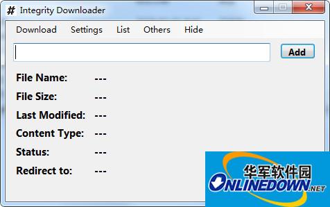 Integrity Downloader(简单下载工具)