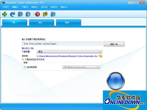 网络视频下载软件(Bigasoft Video Downloader)