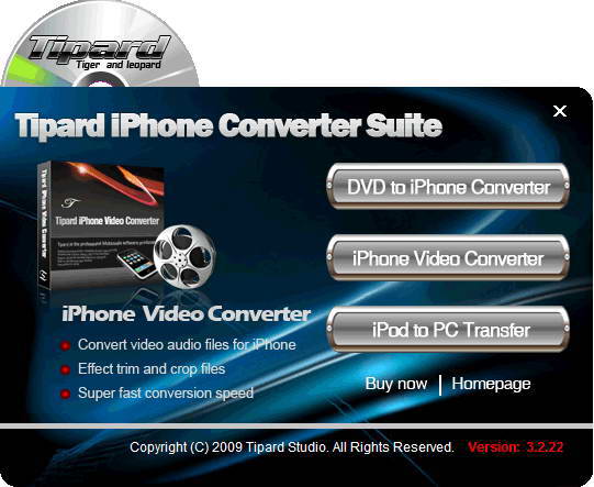 Tipard iPhone Converter Suite